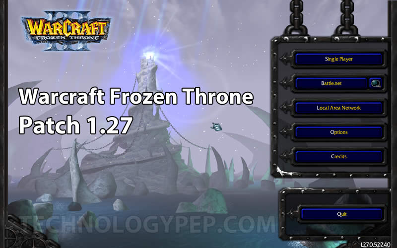 frozen throne patch download